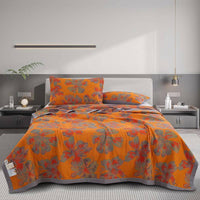 Pansy Orange Gray