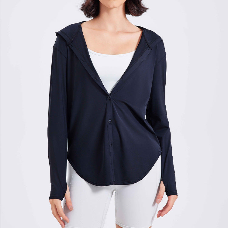Women's Fashionable Cool Sunscreen Shirt Sports Jacket