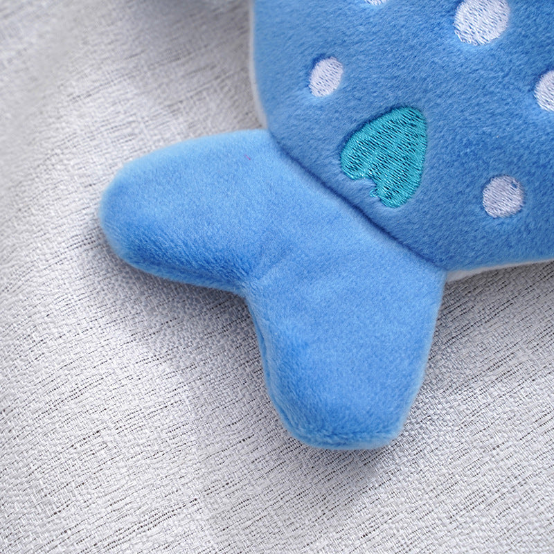 Plush Children’s Shark Coin Purse – Cute Cartoon Pendant Wallet
