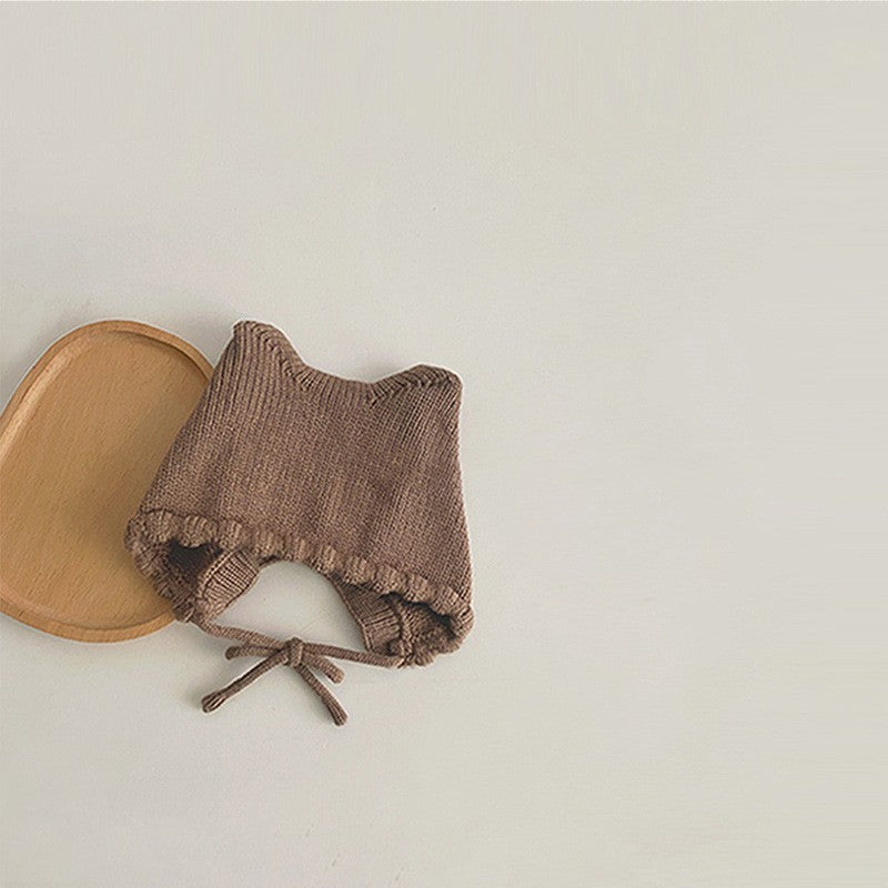Knitted Ear Protection For Autumn Baby