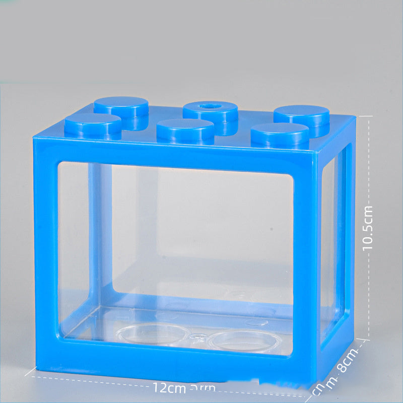 Creative And Simple Pvc Building Blocks Fish Tank