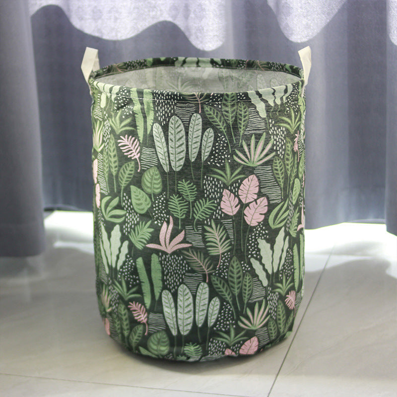 Fabric Dirty Clothes Basket Folding Storage