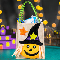 Linen Magic Witch Candy Bag