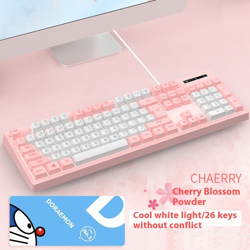 Mechanical Feeling Keyboard Mouse Suit