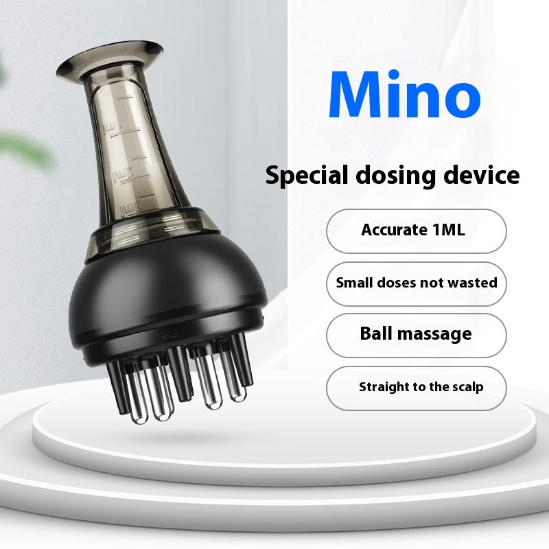 Multi-Pin Scalp Applicator – Soothing Hair Care Tool with Liquid Visual Design