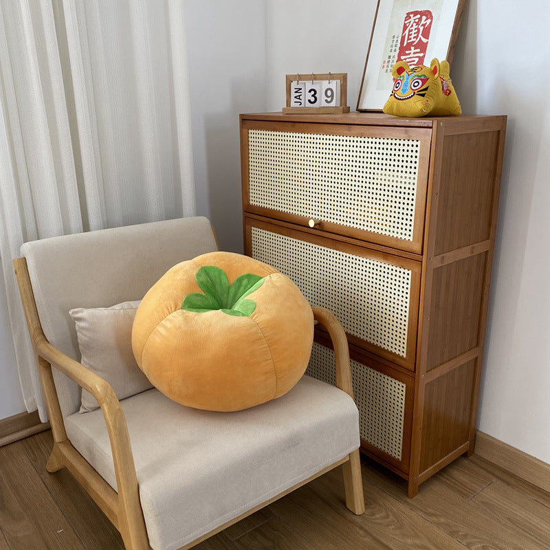 Modern Minimalist Thick Round Tomato Tomato Pillow