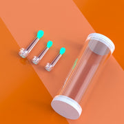 3-piece Set Of Two-color Spoon Head Visible Ear Digging Spoon