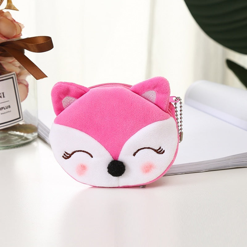 Plush Cute Cartoon Coin Purse & Women’s Cloth Key Case