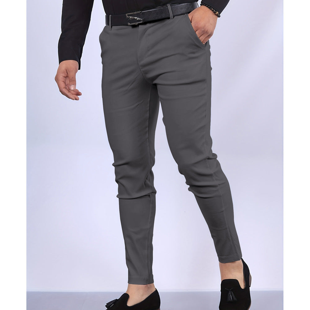 Men’s Chinese Linen Pants – Retro Loose Straight-Leg Casual Trousers