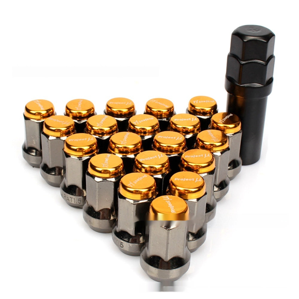 PU Car Outer Seven-angle Wheel Hub Screw