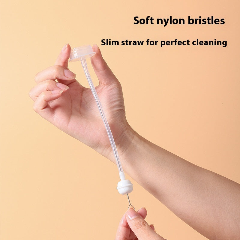 Baby Bottle Brush Multifunctional Edible Silicon Cleaning Pacifier Brush
