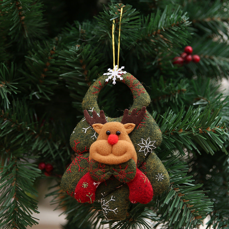 Christmas Non-Woven Fabric Hanging Pendant Decoration