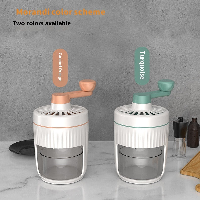 Manual Ice Shaver – Hand-Cranked Ice Crusher & Smoothie Maker