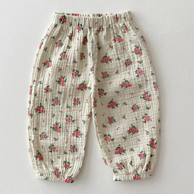 Anti Mosquito Trousers Printed For Infants