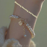 S36 White Pearl Bracelet