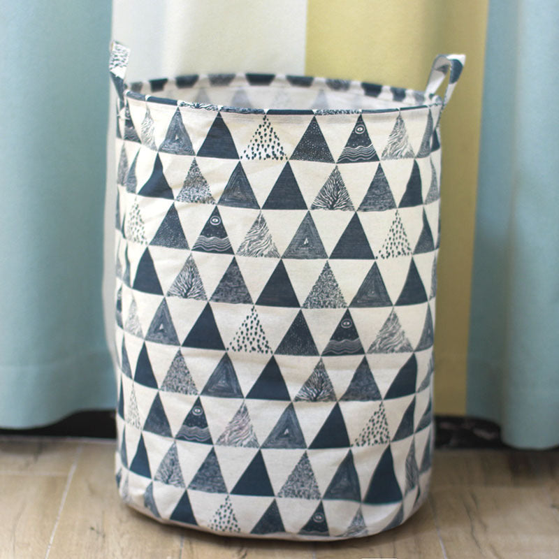 Fabric Dirty Clothes Basket Folding Storage