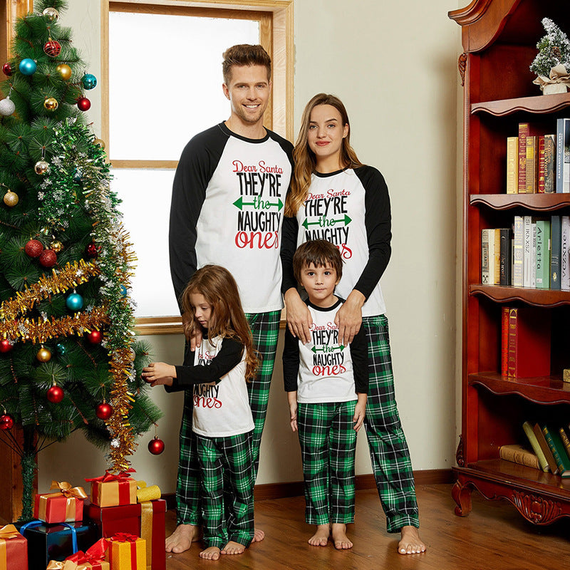 Long Sleeve Fashion Casual Christmas Printed Homewear