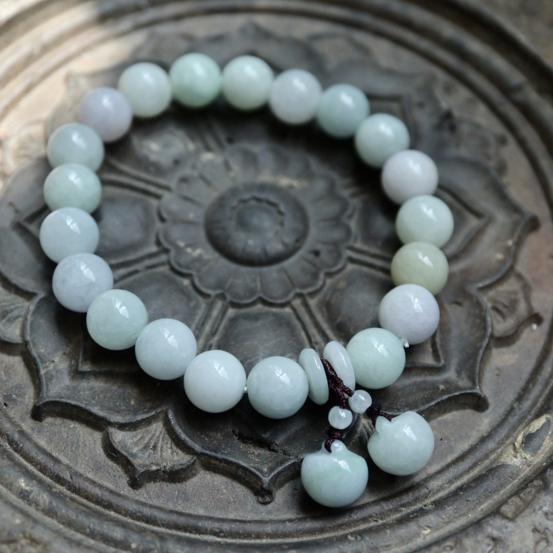 Natural Emerald Hanging Bracelet Jade