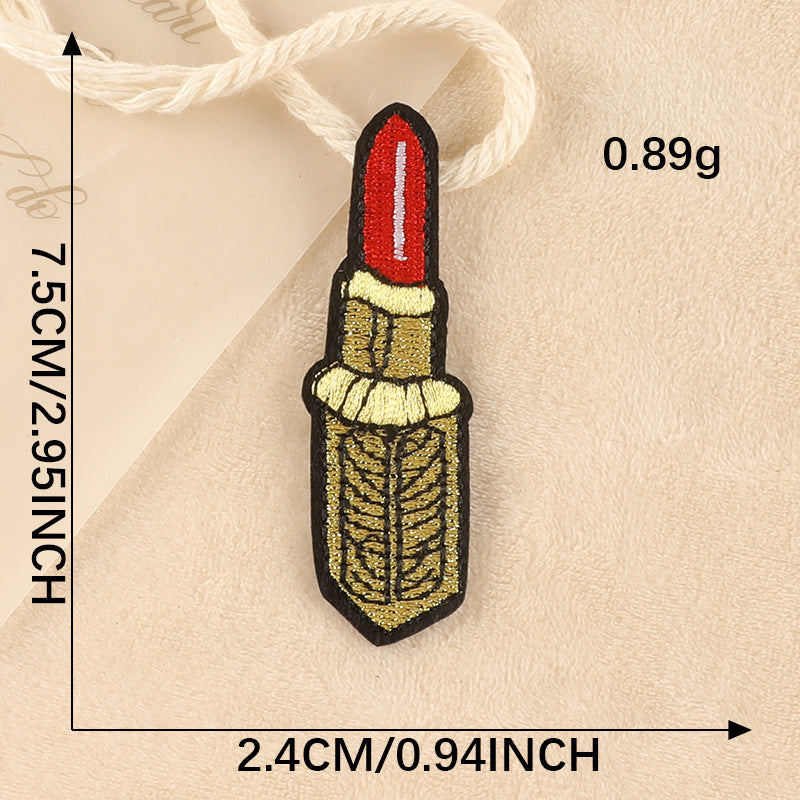 Computer Embroidery Label Patch – Small Badge for Clothing and Accessories