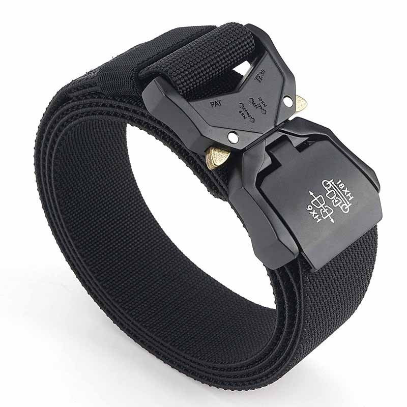 Polyester Tactical Belt – Quick Release Aluminum Alloy Buckle
