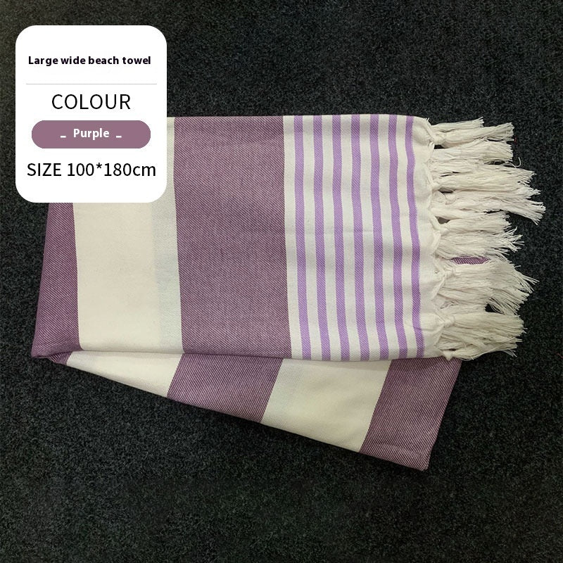 Blype Tassel Plus-sized Thick Absorbent Bath Towel