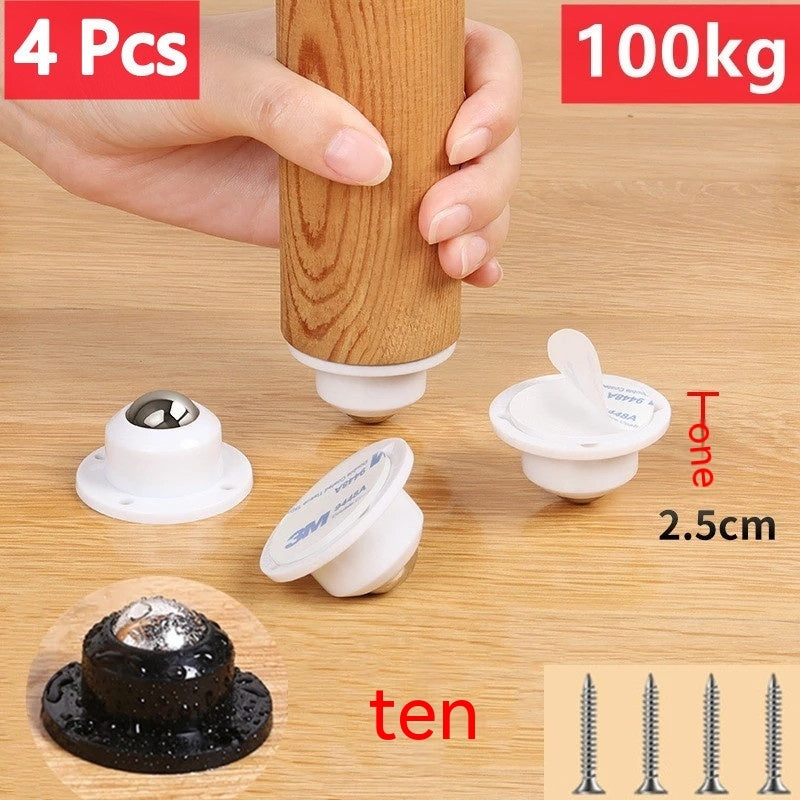Furniture Casters Steel Strong Load Bearing