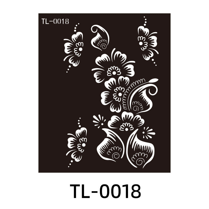 Hollow Tattoo Sticker Juice Inkjet Tattoo