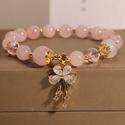 Amethyst Mori Normcore Style Lucky Pearl Bracelet