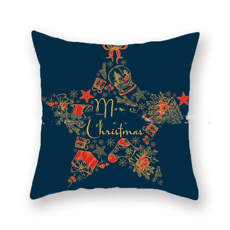 Christmas Sofa Throw Pillow Case for Home or Office
