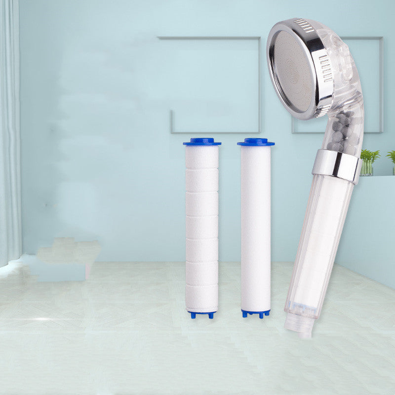 Non-Indentation Shower Head with Built-in Bathroom Water Filter