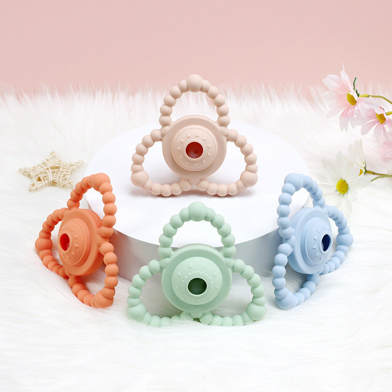 Baby's Hand Bell Food Grade Silicone Gum