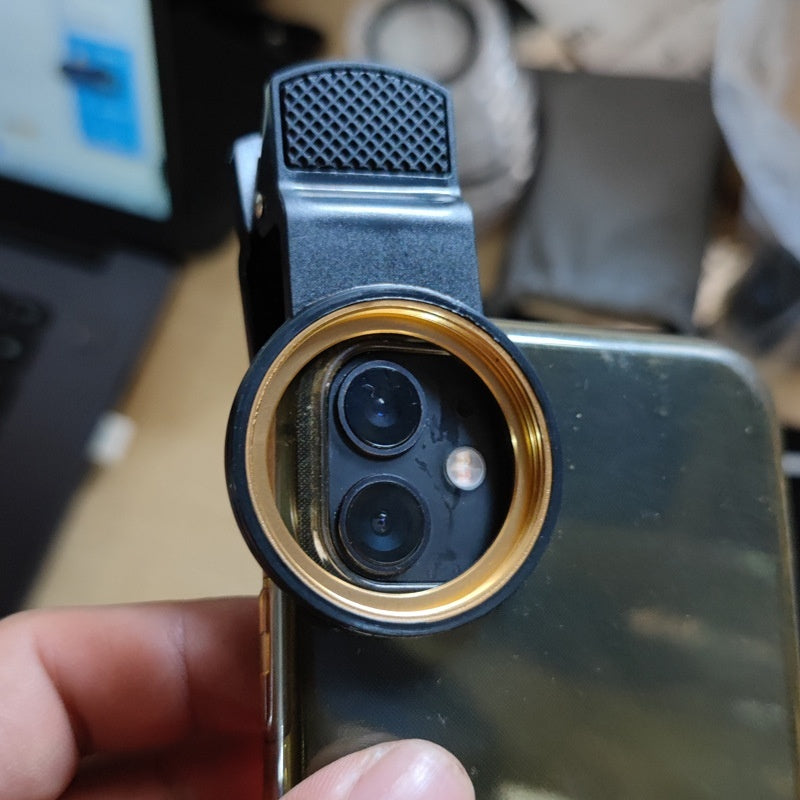 37mm Universal Clip Large Hole Mobile Phone Lens Filter