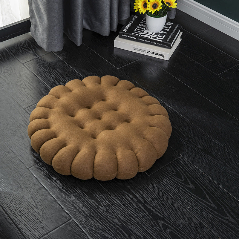 Biscuit Mat Dining Table Chair Mat Japanese Tatami Cushion