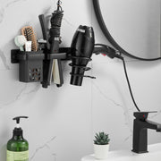 Bathroom Hair Dryer Holder – Wall-Mounted Storage Bracket, No-Drill