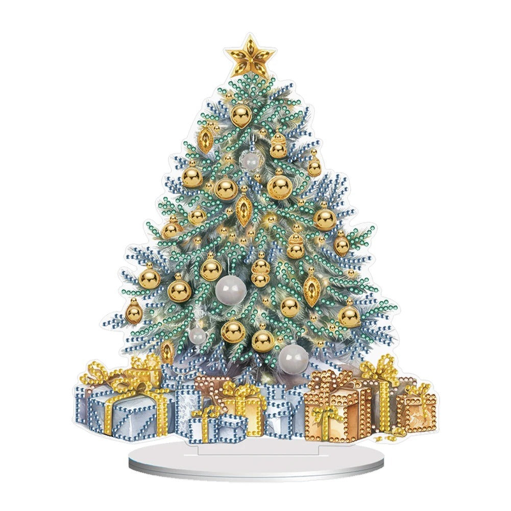 Cute Christmas Tree DIY Diamond Painting Ornaments