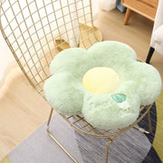 Ins Student Office Flower Cushion Plush Pillow Chair Cushion Bay Window Cushion Flower Tatami Mat