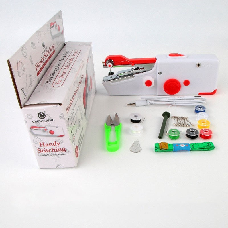 Handheld Portable Electric Mini Sewing Machine – Lightweight DIY