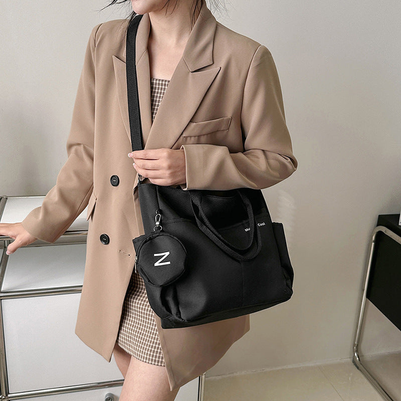 Women Shoulder Crossbody Bag Canvas Tote Messenger Bag 2025 Ladies Hand Bags Female Handbag