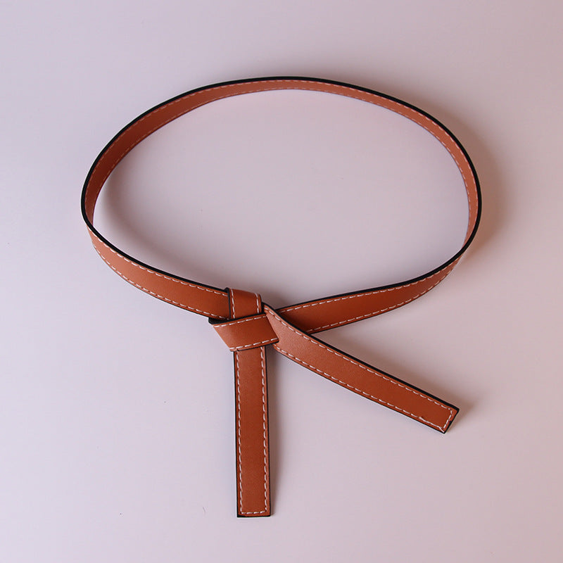 Fashion Personality Top Hat Button Belt Accessories