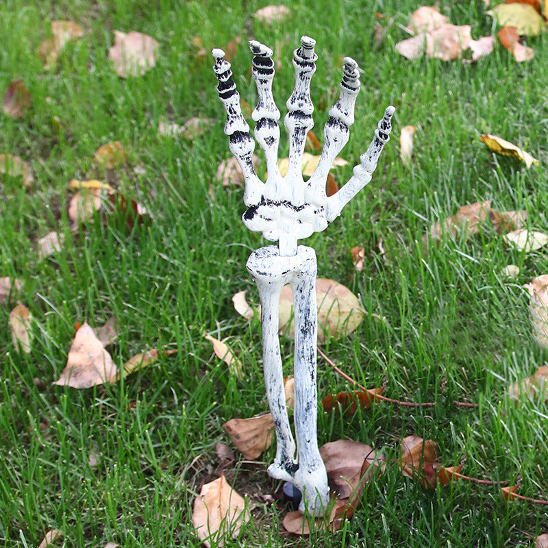 Halloween Skeleton Set – Realistic Simulation Props for Ghost Festival and Haunted House Decorations