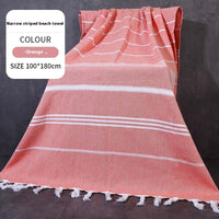 Narrow Orange Stripes