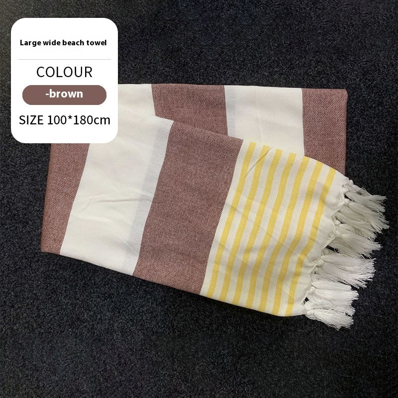 Blype Tassel Plus-sized Thick Absorbent Bath Towel