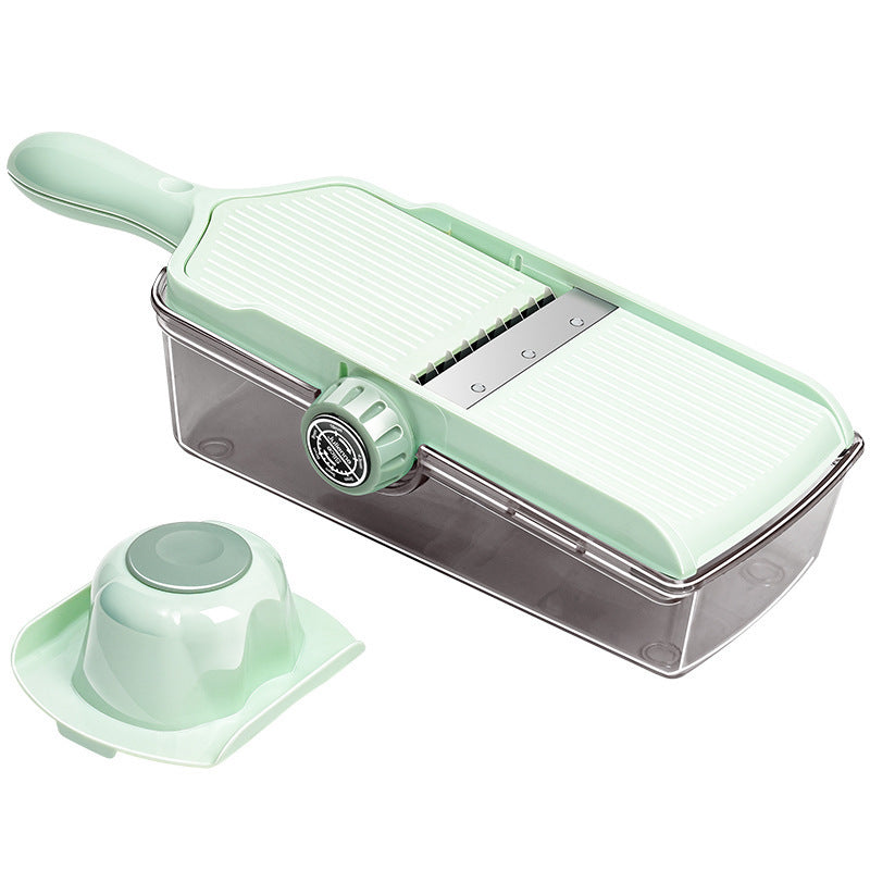 Multifunctional Vegetable Slicer & Grater – Julienne Cutter with Handle for Kitchen Use