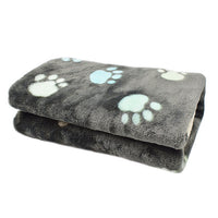 Grey dog paw