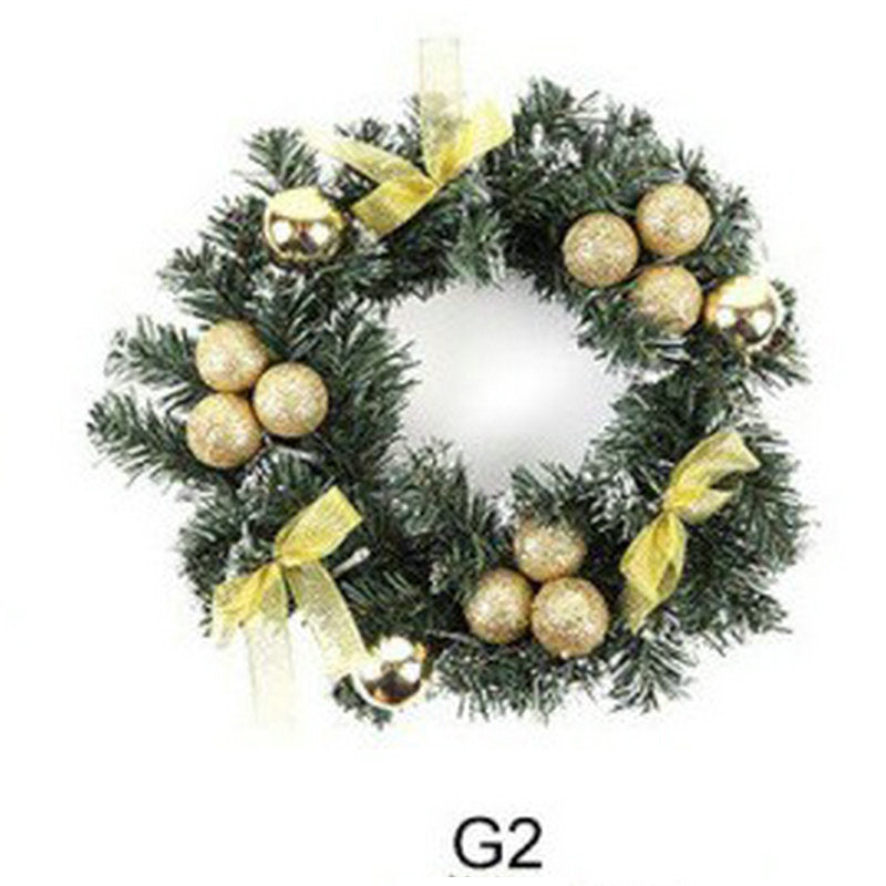 Christmas Decoration With Lights Garland Scene Decoration Door Hanger