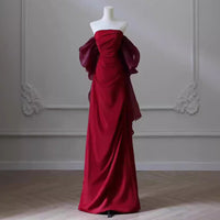 Wine Red Zipper