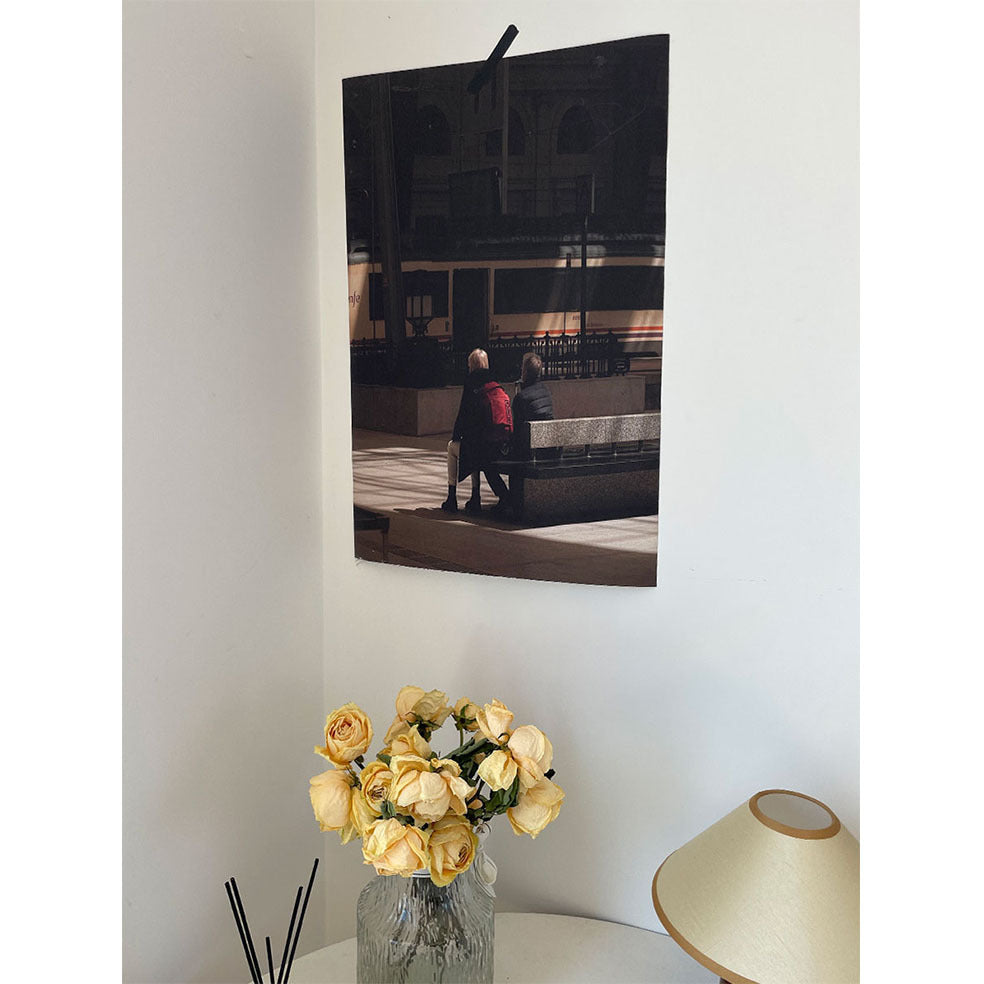 Coffee Shop Wall Art – Photography Style Decorative Combination Canvas Painting