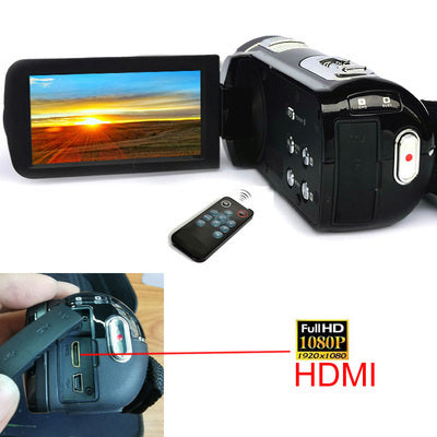 1080P Digital Camera with 3.0″ Rotating Screen – Compact Vlogging Camera