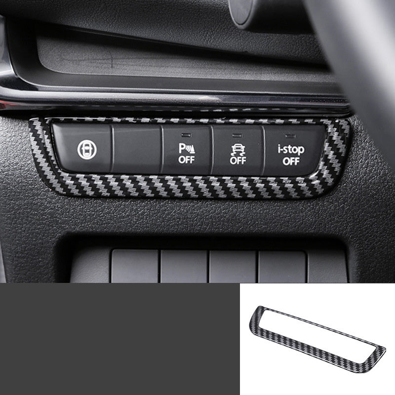 Suitable For Mazda 3 Button Frame Stickers Interior Sequins Modification