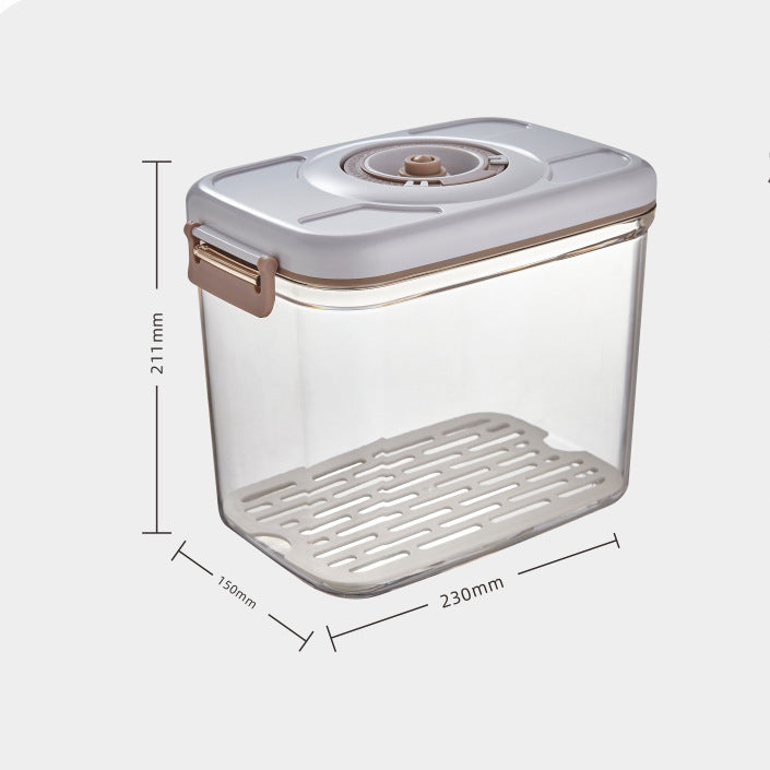 Vacuum Sealed Food Storage Container – With Free Pump